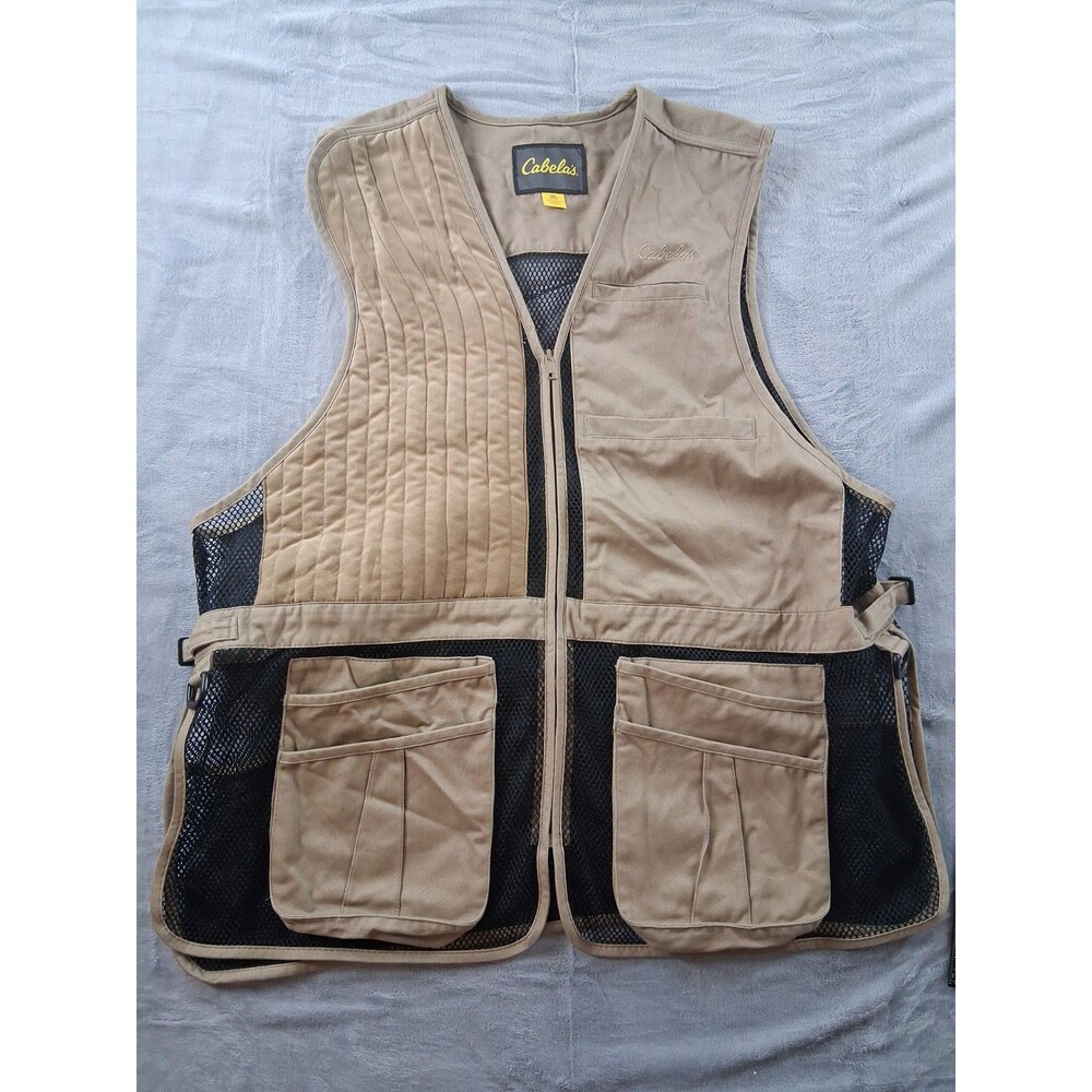 Cabelas Outdoor Hunting Fishing Vest Mesh Pockets New Without Tags Size 2XL